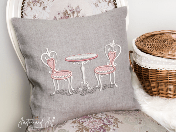 Café Table and Chairs Embroidery: A Designer’s Review