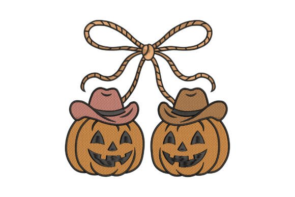 Cowboy Pumpkin Halloween Embroidery Review