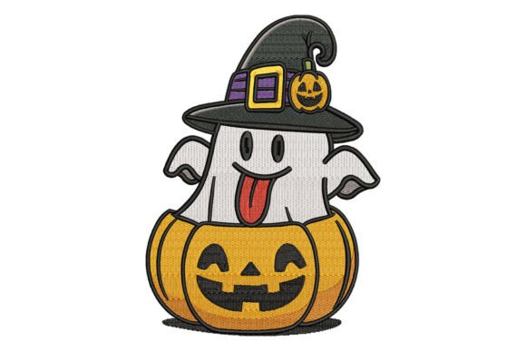 Funny Ghost in Pumpkin Embroidery Review