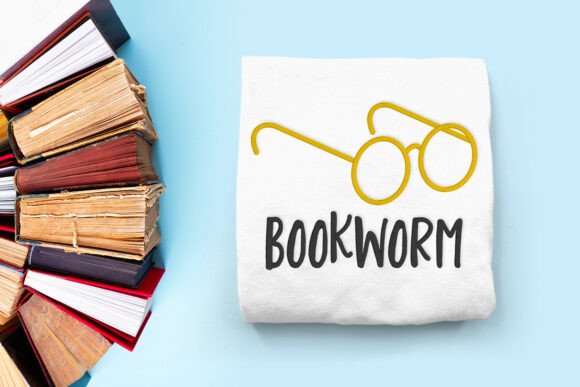 Review: Bookworm Glasses Applique Embroidery Design