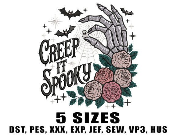 Review: Floral Skeleton Hand Embroidery Designs