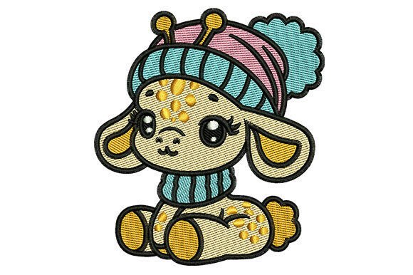 Review: Giraffe in Winter Embroidery Design