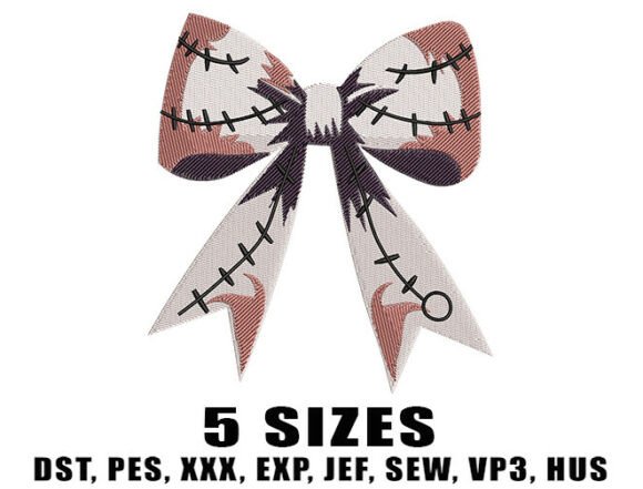Review: Girl Monster Bow Embroidery Design