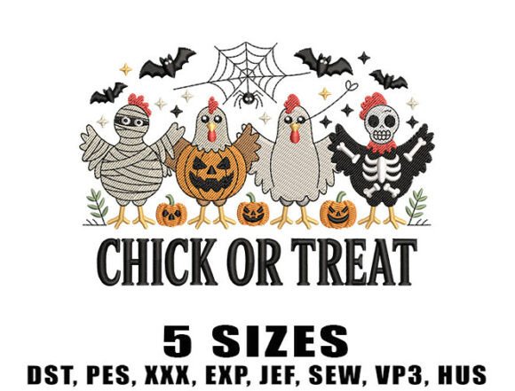 Review: Scary Cute Chicken Embroidery Design