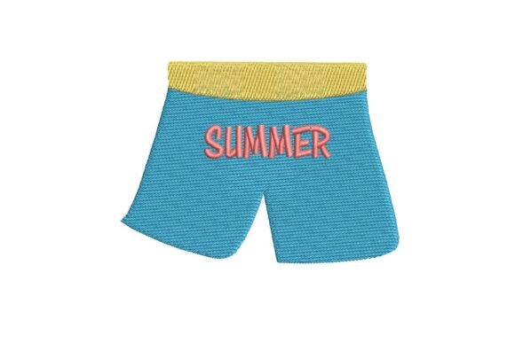 Review: Summer Shorts Embroidery Design for Gifts