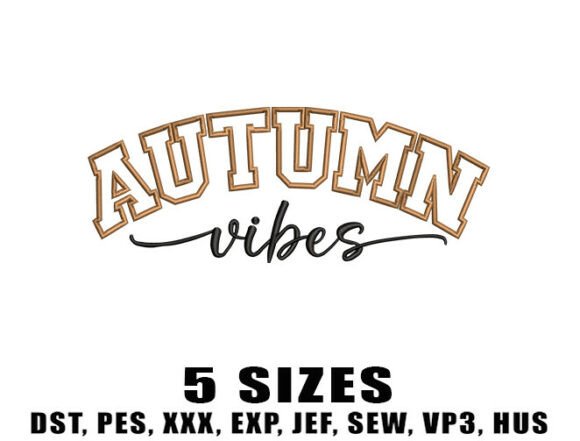 Reviewing Cozy Autumn Vibes Embroidery Design