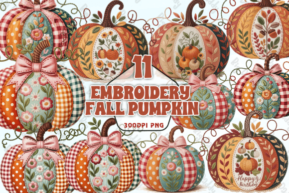 Reviewing Embroidery Fall Pumpkin PNG for Boutique Apparel