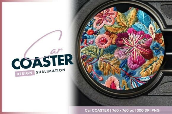 Reviewing the Colorful Floral Embroidery Design Round