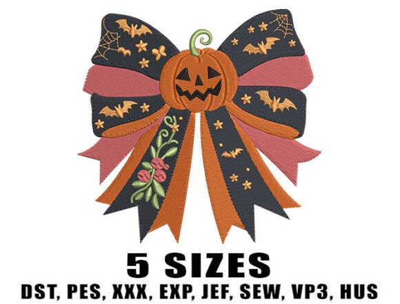Reviewing the Jack-O-Lantern Ribbon Embroidery Design