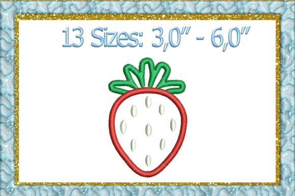 Reviewing the Strawberry Applique Embroidery Design