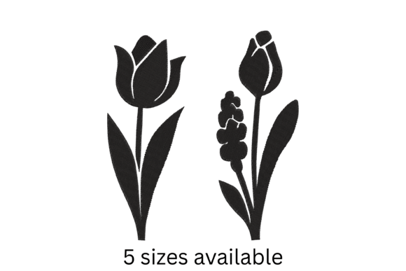 Reviewing Tulip Floral Embroidery Design for Gifts