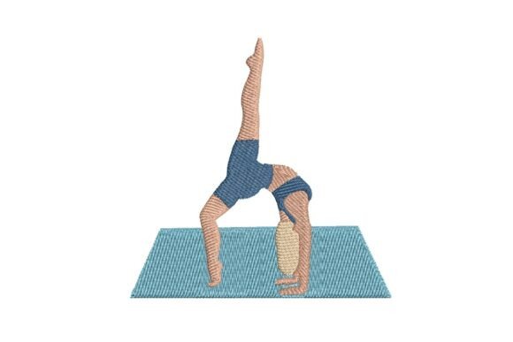 Yoga Backbend Embroidery Design Review